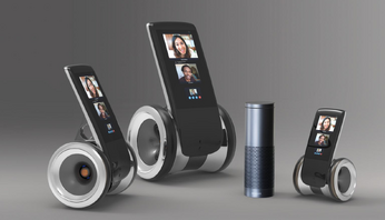 Bingo sizes compared to an Amazon Echo